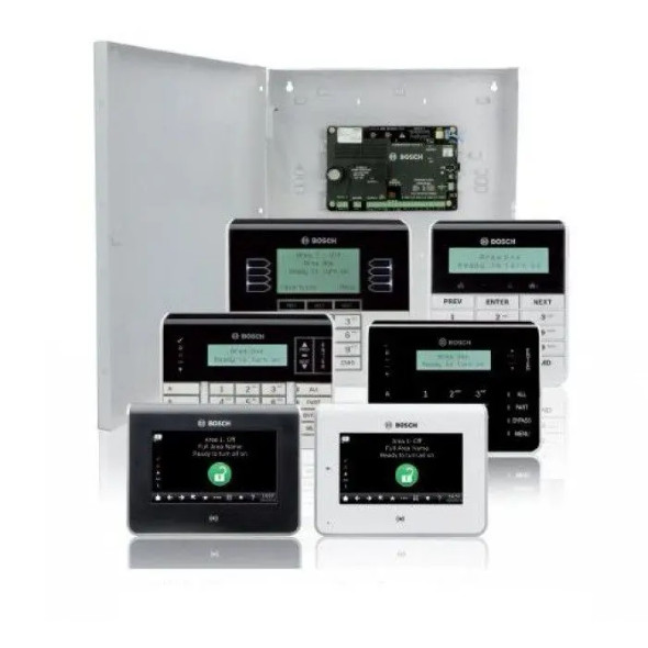 Bosch B5512-D-930 Control Panel Kit with B11 Enclosure and B930 Keypad - 1