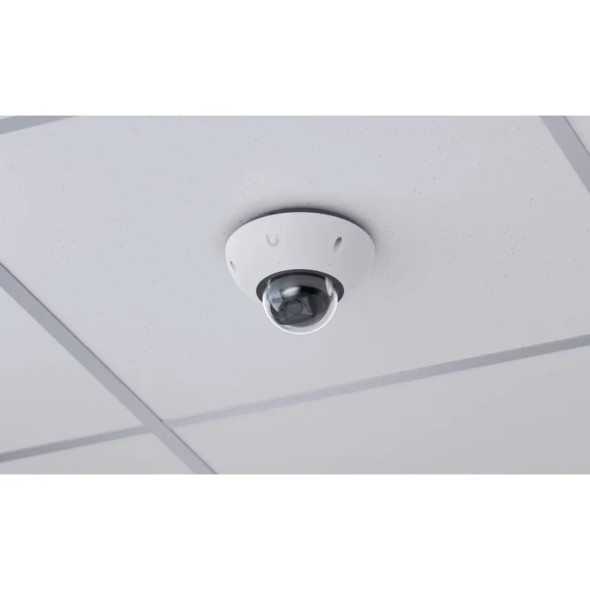 Ubiquiti UVC-G6-DOME-W 8MP Outdoor Dome IP Security Camera with Fixed Lens and Built-In IR - 1