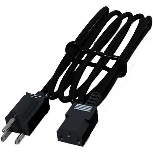 Hikvision DS-2PW1A5-W(US) 4.9ft AC Power Cable with C13 Connectors - 1