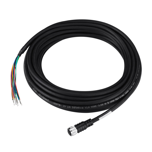 Hanwha Vision SPP-C12050P 16.4ft M12 Power Cable - 1