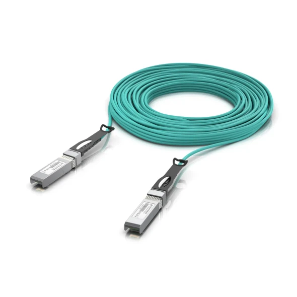Ubiquiti UACC-AOC-SFP28-30M 30m SFP28 25/10Gbps Active Optical Cable, OM3 Fiber - 1