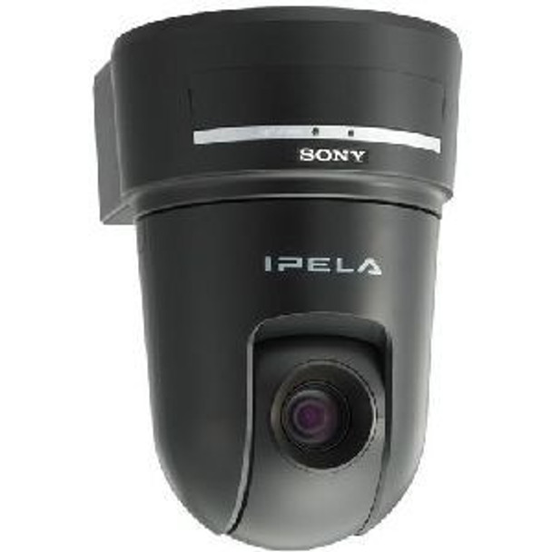 Sony SNC-RX550N/B Multi Codec PTZ IP Security Camera, Black