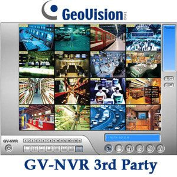 Geovision GV-NR012 GV-NVR Software for 3rd party IP cameras 12 CH 55-NR012-000 - 1