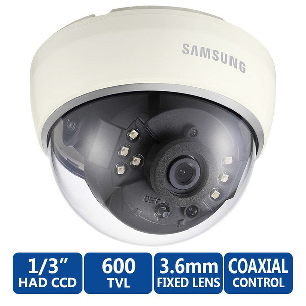 Samsung SCD-2020R High Resolution Small IR Dome Camera