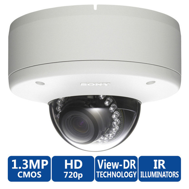 Sony SNC-DH180 720p HD Vandal Resistant Minidome Security Camera