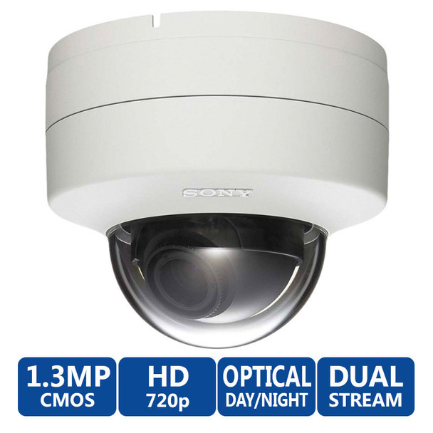Sony SNC-DH120 IPELA Minidome 720P HD IP Security Camera