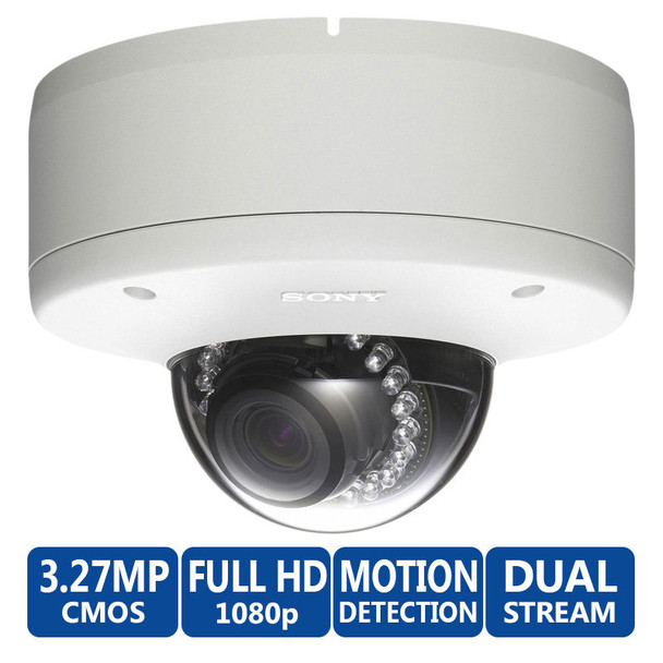 Sony SNC-DH260 1080P HD Vandal Resistant Minidome Security Camera