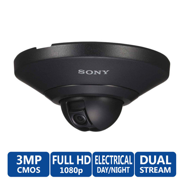 Sony SNC-DH210/B 1080p HD Minidome Network Security Camera