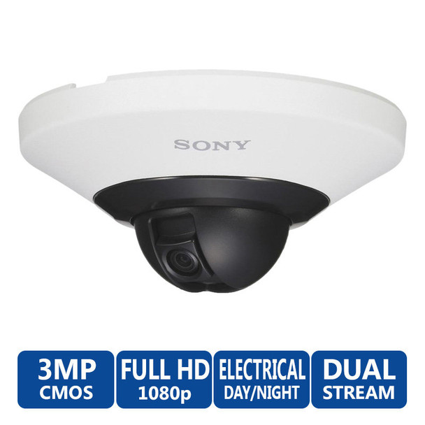 Sony SNC-DH210/W 1080p HD Minidome Network Security Camera