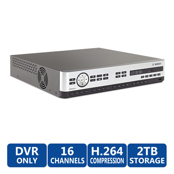 Bosch DVR-650-16A200 16ch DVR Digital Video Recorder (2TB)