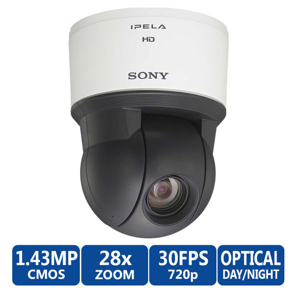 Sony SNC-EP550 Indoor 28x 720P HD PTZ Security Camera