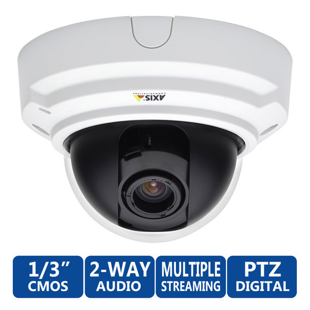 Axis P3354-12mm Lightfinder Low Light 720P HD Dome Security Camera