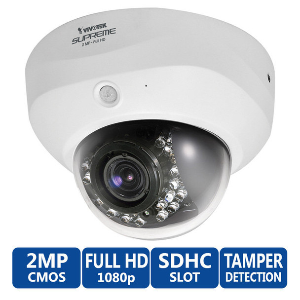 Vivotek FD8162 1080P HD IR Day/Night Dome Security Camera