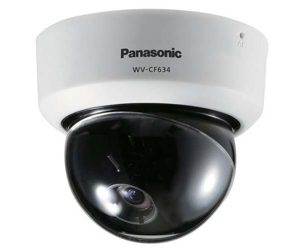 Panasonic WV-CF634 650TVL Dome CCTV Analog Security Camera - Super Dynamic 6