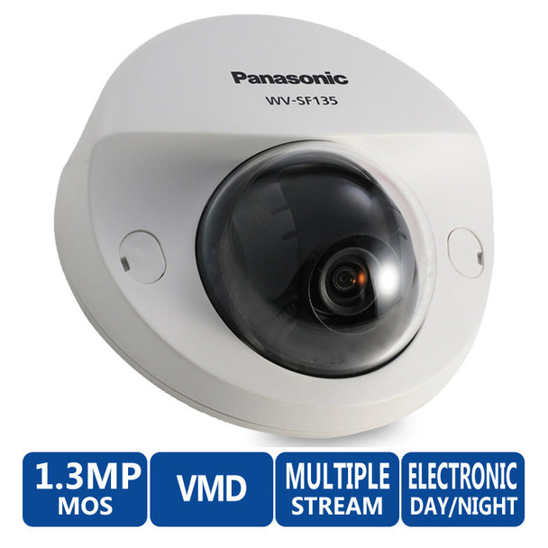 Panasonic WV-SF135 i-Pro 1.3MP Network Security Camera