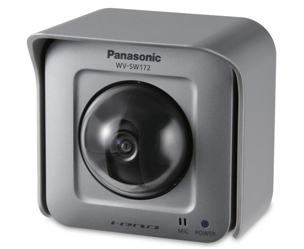 Panasonic WV-SW172 i-PRO SmartHD 1.3 MP Network Cube Security Camera - 1.95mm Fixed Lens, 1/4" MOS, 3D DNR, WDR, IP55 Water and Dust Resistant