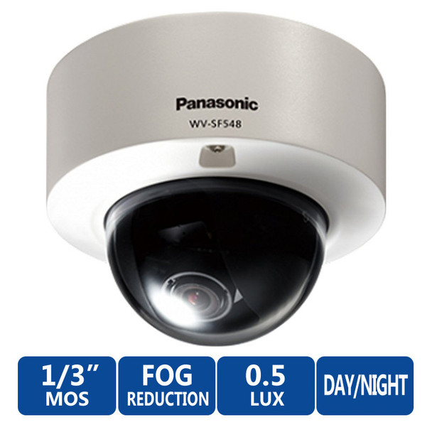 Panasonic WV-SF548 Super Dynamic 1080P HD Network Security Camera