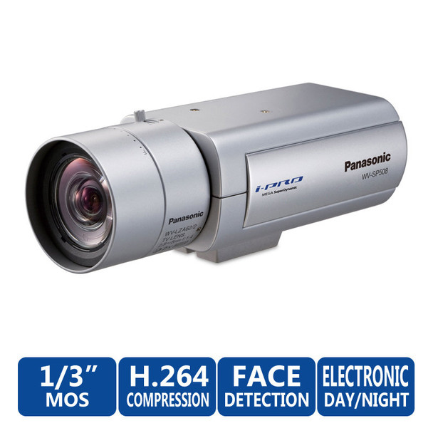 Panasonic WV-SP508 Full HD Network Box Style Security Camera