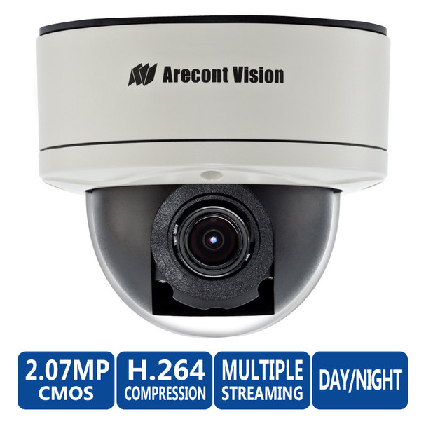 Arecont Vision AV2255AM-A Megapixel IP Security Camera with Audio