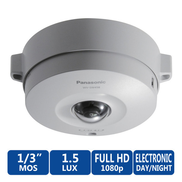Panasonic WV-SW458 Vandal Proof 360 Â° Network Camera