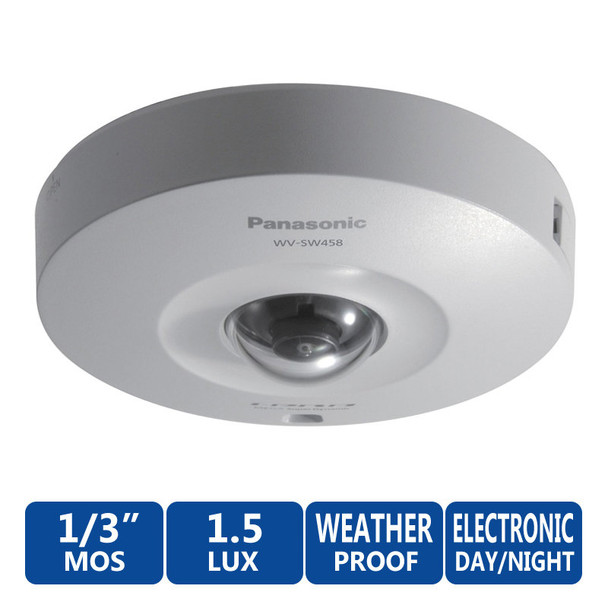 Panasonic WV-SW458M Vandal Proof 360 Degree Railway Camera