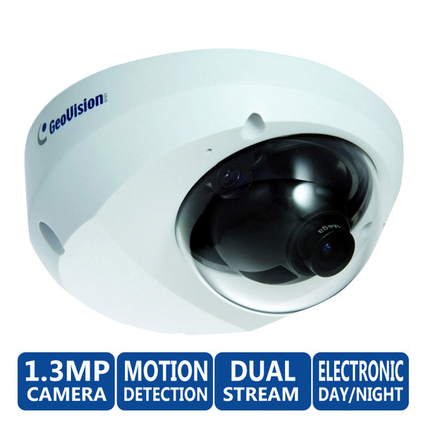 GeoVision 1.Indoor Mini Dome Security Camera