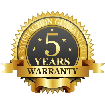 5 Years Manufacturer Warranty