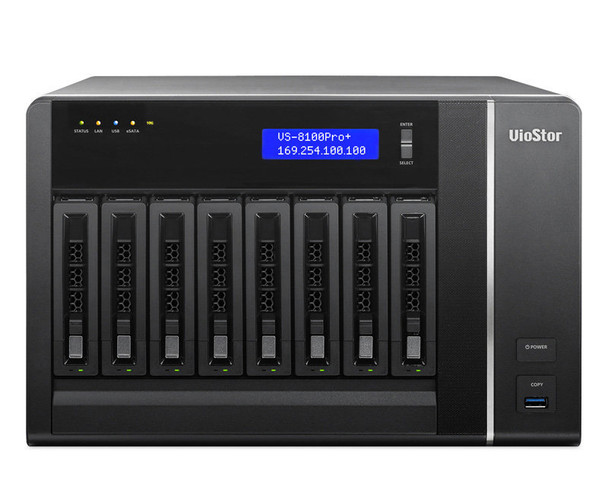 QNAP VS-8124-PRO+ 24ch VioStor Netwrok Video Recorder - 8-Bay