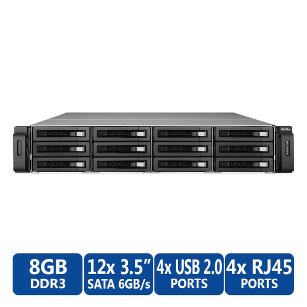 QNAP VS-12148U-RP-Pro+ 48-channel VioStor Network Video Recorder