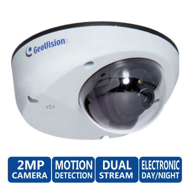 GeoVision GV-MDR220 Rugged 2 Megapixel Low Lux mini IP Security Camera