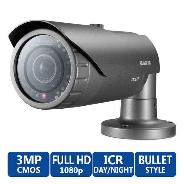 Samsung SNO-7082R 3MP Full HD Weatherproof Network IR Camera