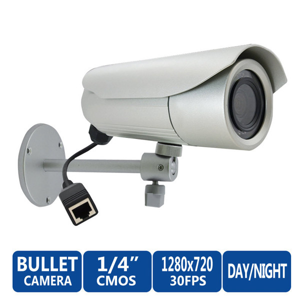ACTi D41 Outdoor IR Day/Night 720P HD Network Security Camera