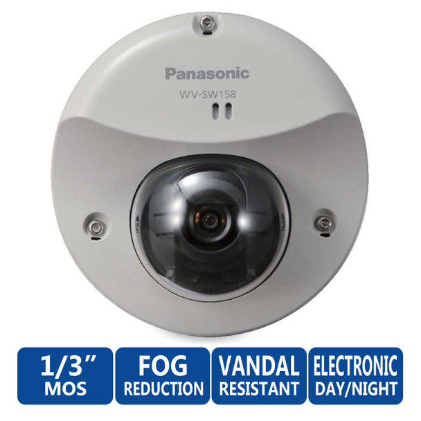 Panasonic WV-SW158 Outdoor Super Dynamic Mini HD Camera with Microphone