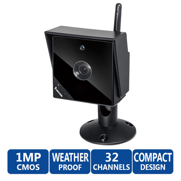 Vivotek IP8336W 1MP Day Night Outdoor WiFi Network Camera