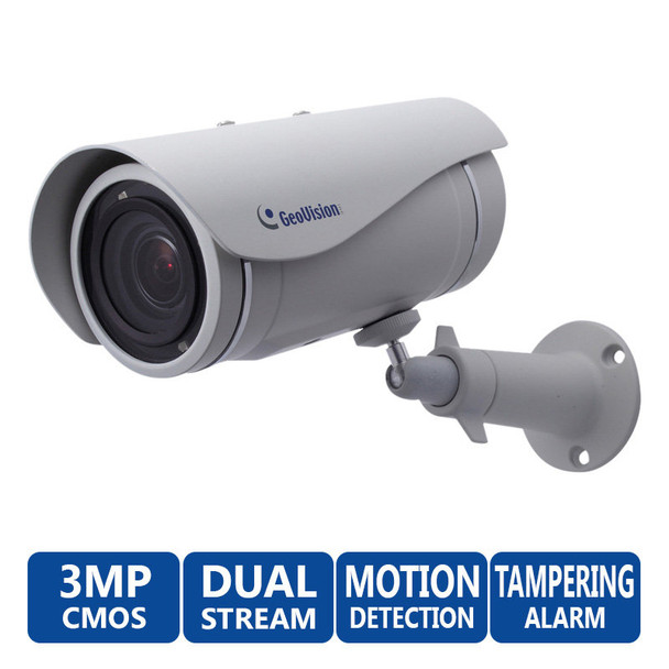 Geovision GV-UBL3401 3 Megapixel IR Day/Night Outdoor Security Camera