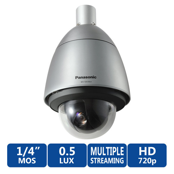 Panasonic WV-SW396A 720P HD PTZ Network Security Camera