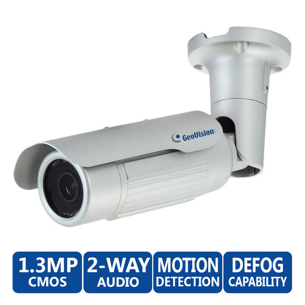 Geovision GV-BL1200 1.3MP IR Bullet IP Camera - Low Lux