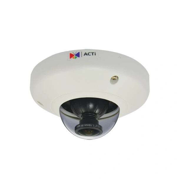 ACTi E96 5MP Indoor Fisheye Dome IP Security Camera with 1.19mm Lens - 1