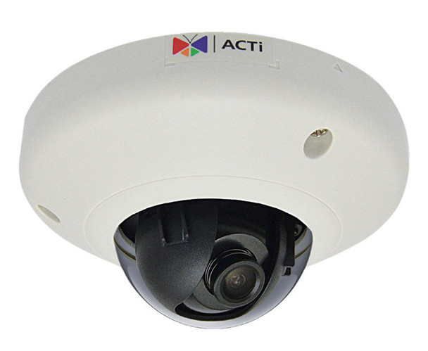 ACTi D92 3MP Indoor IP Mini Dome Security Camera - 2.93mm Fixed Lens, 1/3.2" CMOS, 30fps at 1080P, H264, DNR, Vandal Proof