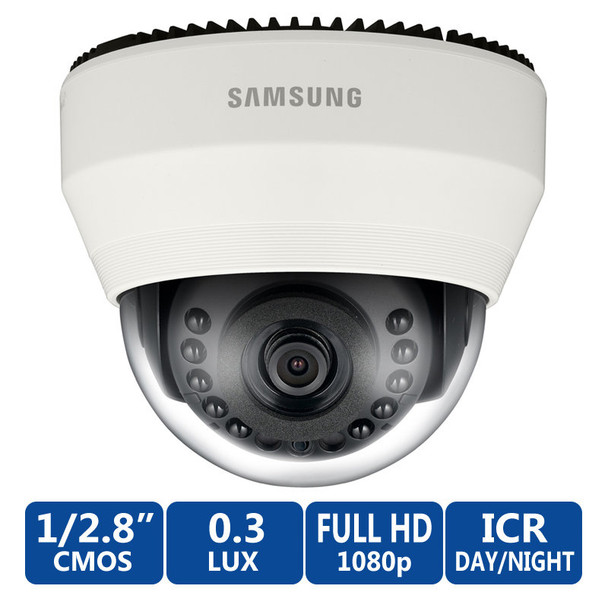 Samsung SND-6011R 1080P HD Indoor Dome IP Camera - IR Day/Night