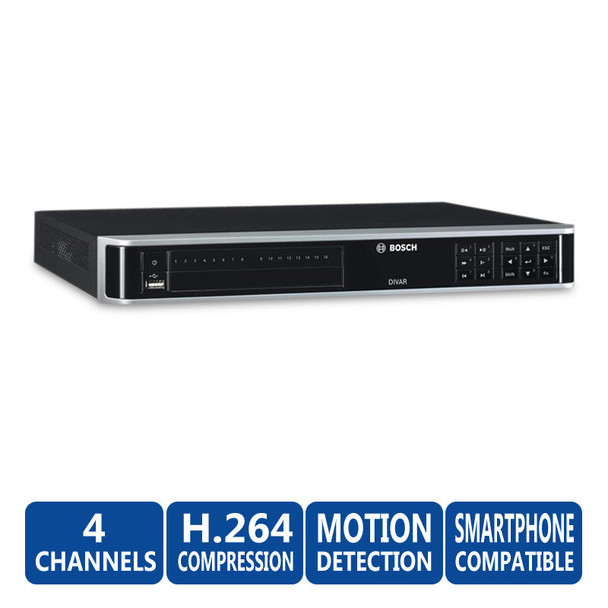 Bosch DVR-3000-04A000 DIVAR 3000 960H 4ch DVR -No HDD