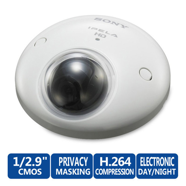 Sony SNC-XM636 1080p HD Indoor Minidome IP Security Camera