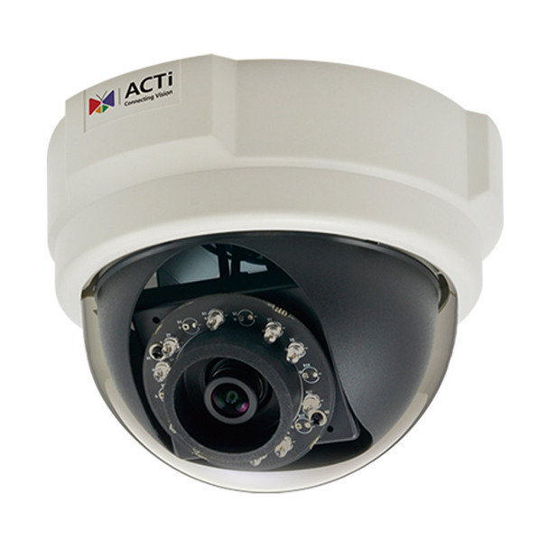 ACTi E57 1.3MP Indoor IR Dome Network Camera, WDR, 3.6mm lens