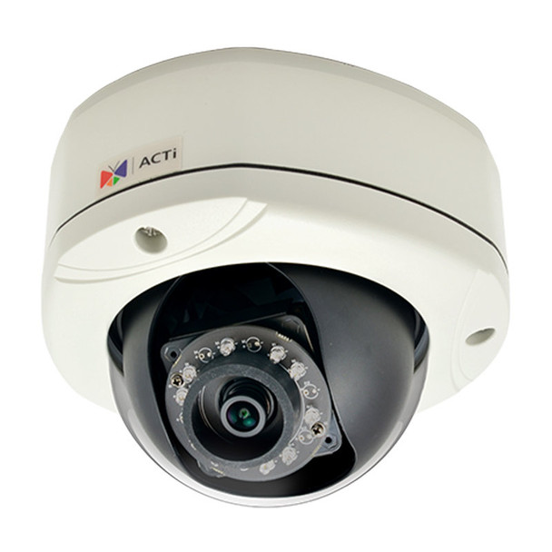 ACTi E75 1.3MP Outdoor IR Dome IP Security Camera, WDR, 3.6mm lens