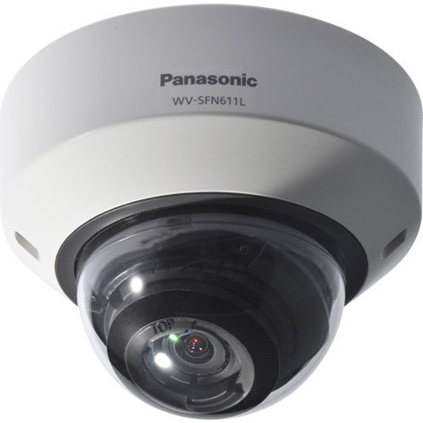 Panasonic WV-SFV611L 1.3MP Indoor/Outdoor Dome IP Security Camera - WDR 133dB