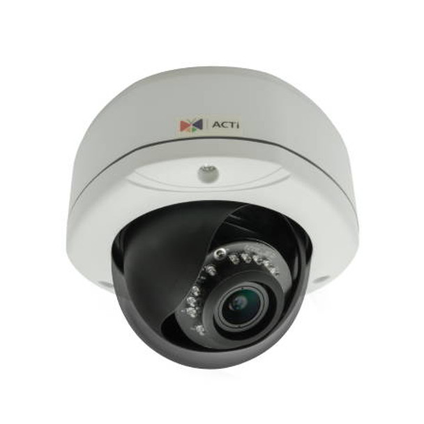 ACTi E86 3MP Outdoor Night Vision Dome IP Security Camera, Day/Night