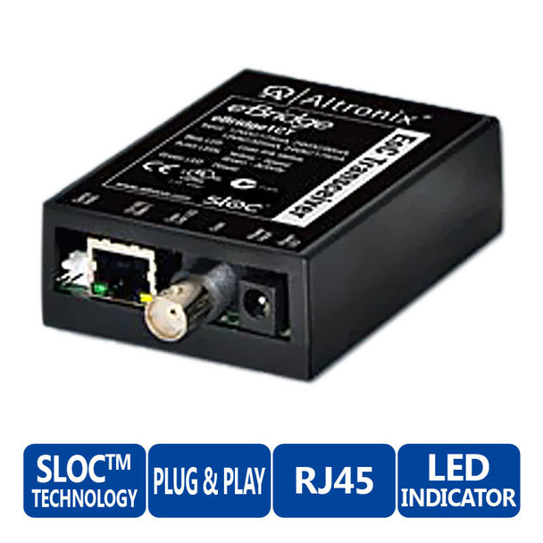 Altronix eBridge1CT IP over Coax Transceiver - 2