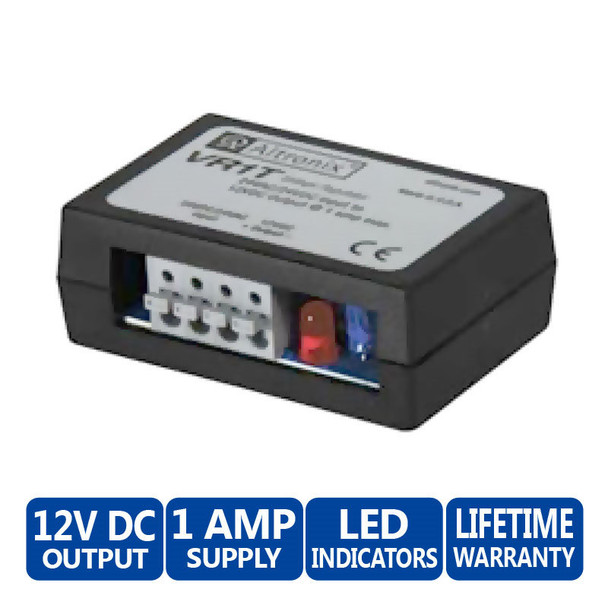 Altronix VR1T Voltage Regulator - 24VAC/24VDC to a 12VDC @ 1A - 2