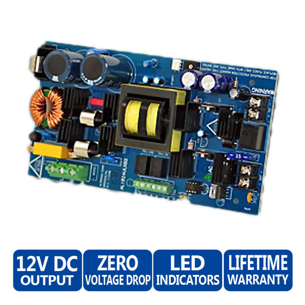 Altronix AL1024ULXB2 Single Output Power Supply & Board - 24VDC @ 8 or 10A - 1