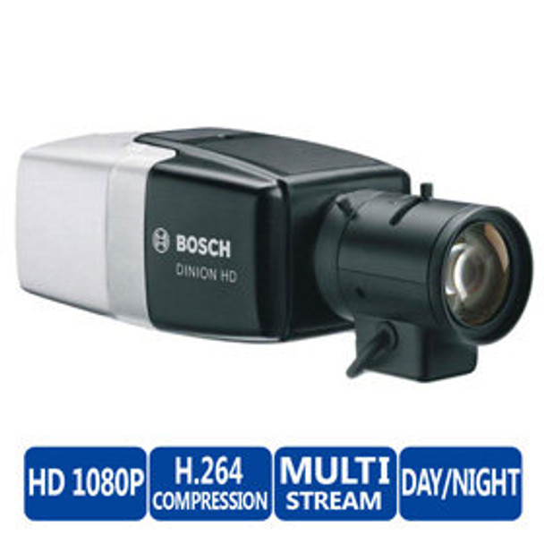 Bosch NBN-71027-BA DINION IP dynamic 7000 HD 3MP Box IP Security Camera - CS Mount Lens, 1/3" CMOS, 30fps at 1080P, Built-in IVA, H.264